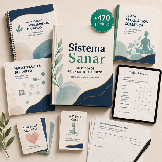 Kit Clínico Completo de Duelo y Trauma