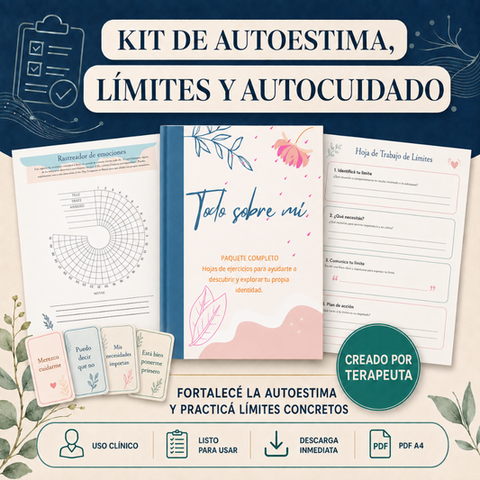 Kit de Autoestima, Límites y Autocuidado