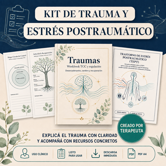 Kit de Trauma y Estrés Postraumático para Consulta